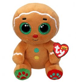 PELUCHE TY BEANIE BOOS - NUTMEG BONHOMME EN PAIN D'ÉPICES PETIT 6